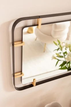 Spiegel Betsy Frame Rectangular Metal 55x165cm