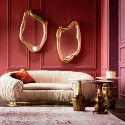 Spiegel Hologram Gold 117x68cm