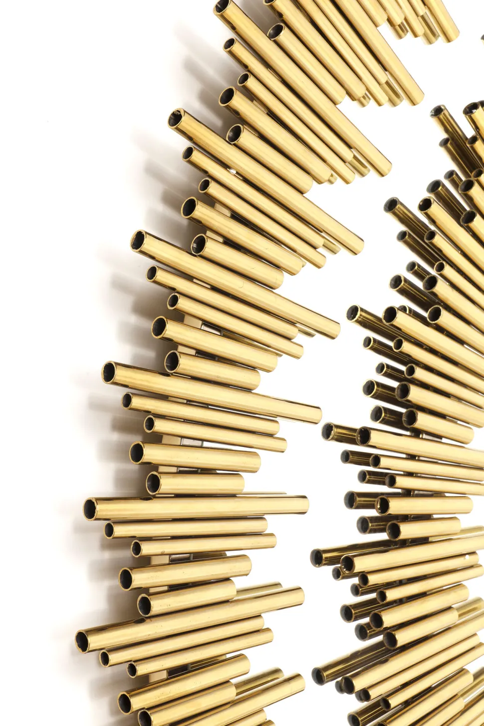 Spiegel Solare Gold Ø132cm