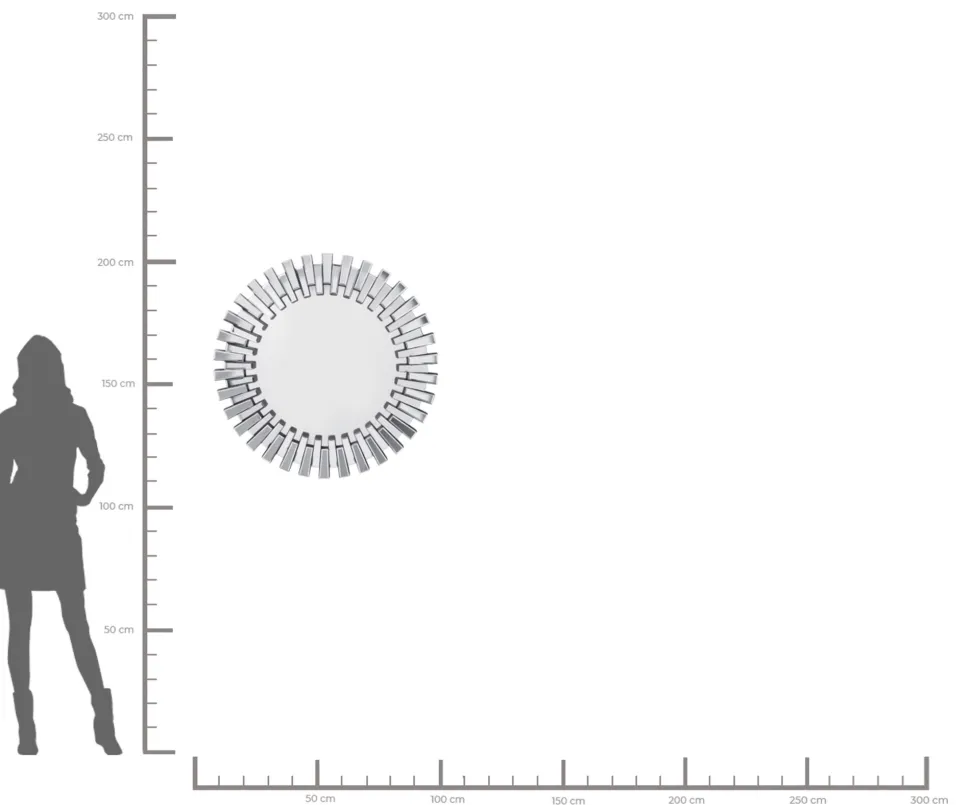 Spiegel Sprocket Ø92cm