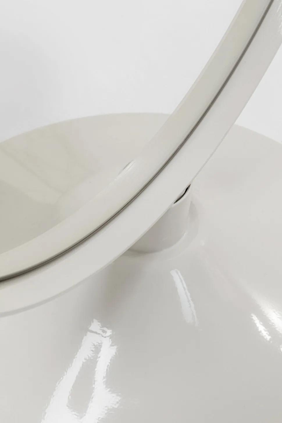 Standspiegel Curve Greige 40x170cm