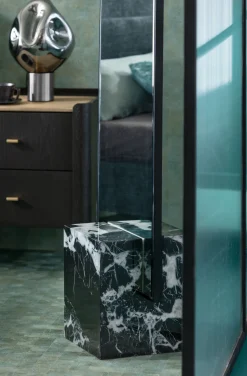 Standspiegel Hulda Schwarz 46x180cm