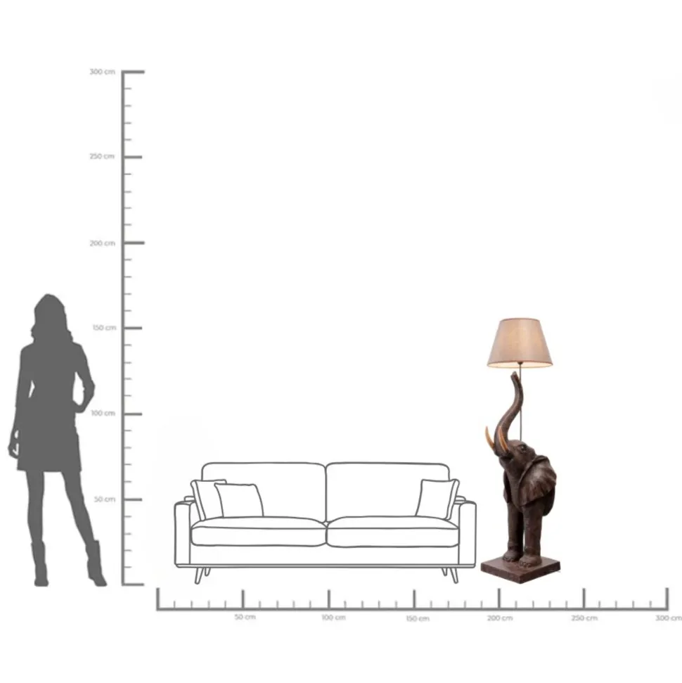 Stehleuchte Animal Elephant 154cm
