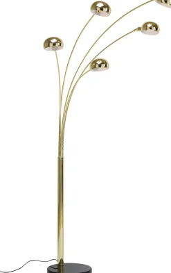 Stehleuchte Five Fingers Brass