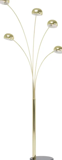 Stehleuchte Five Fingers Brass