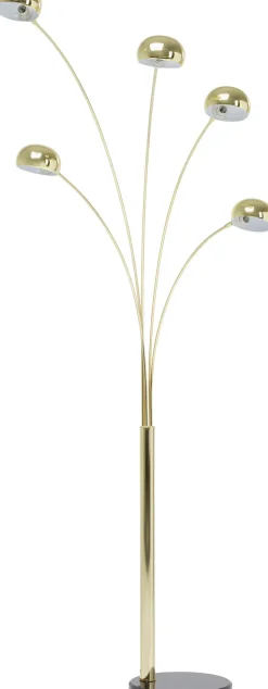 Stehleuchte Five Fingers Brass