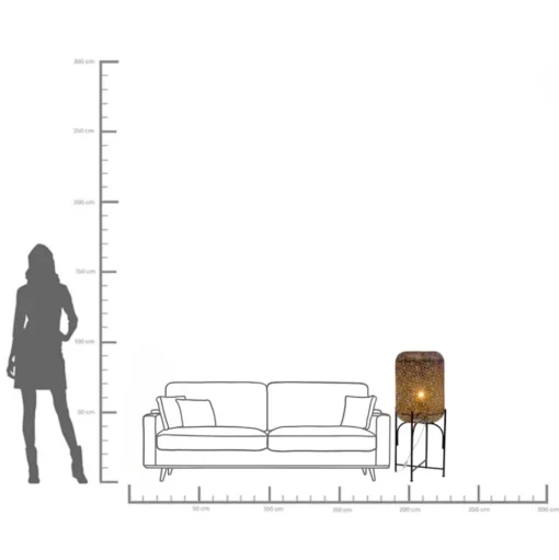 Stehleuchte Oasis 92cm