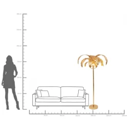 Stehleuchte Palmera 170cm
