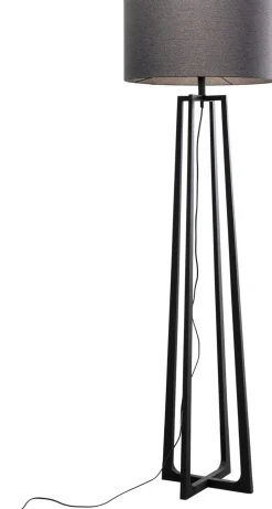 Stehleuchte Timon Schwarz 160cm