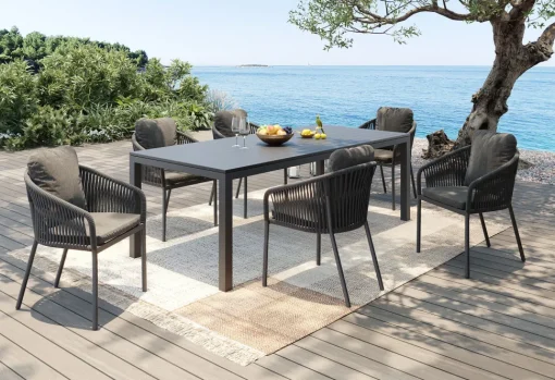 Stuhl Cyprus Grau