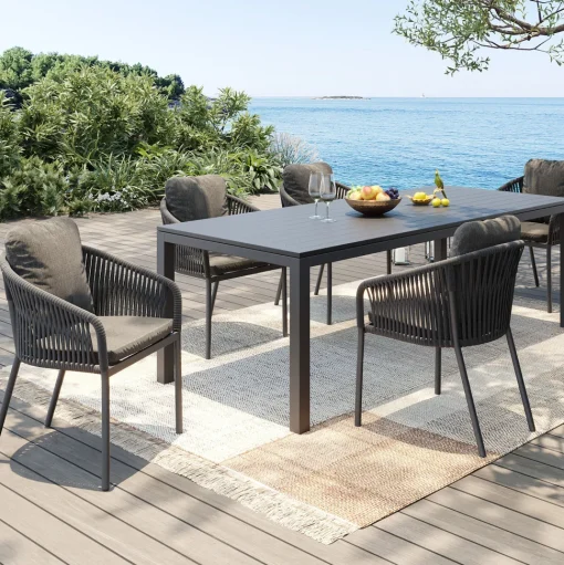 Stuhl Cyprus Grau
