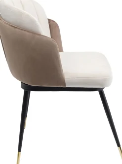 Stuhl Hojas Beige