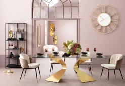 Stuhl Hojas Beige