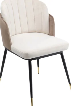 Stuhl Hojas Beige