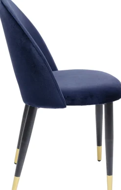 Stuhl Iris Velvet Blau (2/Set)