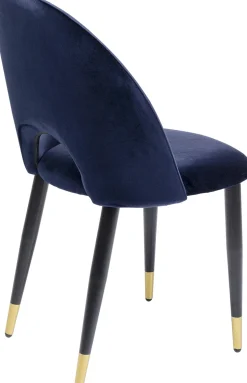 Stuhl Iris Velvet Blau (2/Set)