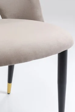 Stuhl Iris Velvet Taupe (2/Set)