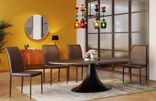 Stuhl Milano Brown