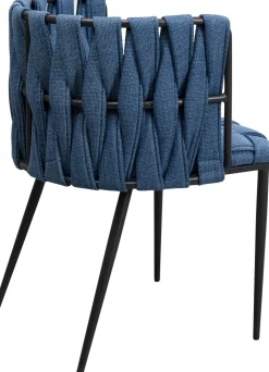 Stuhl Saluti Blau