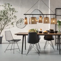 Stuhl Wire Black