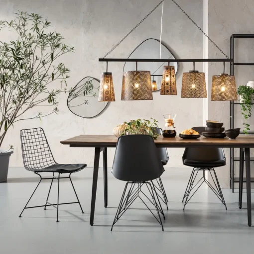 Stuhl Wire Black