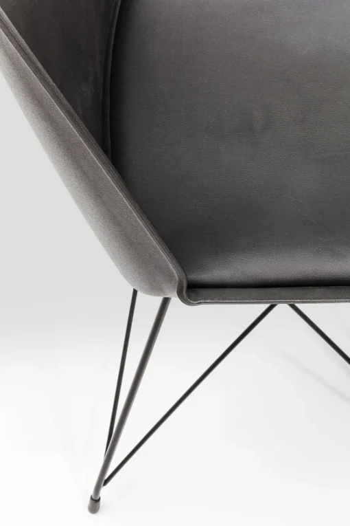 Stuhl Wire Black