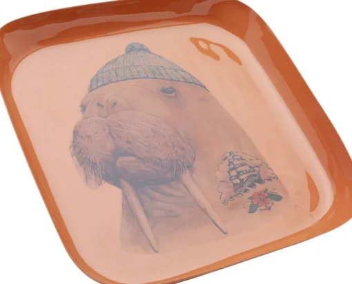 Tablett Ego Walrus 21x21cm