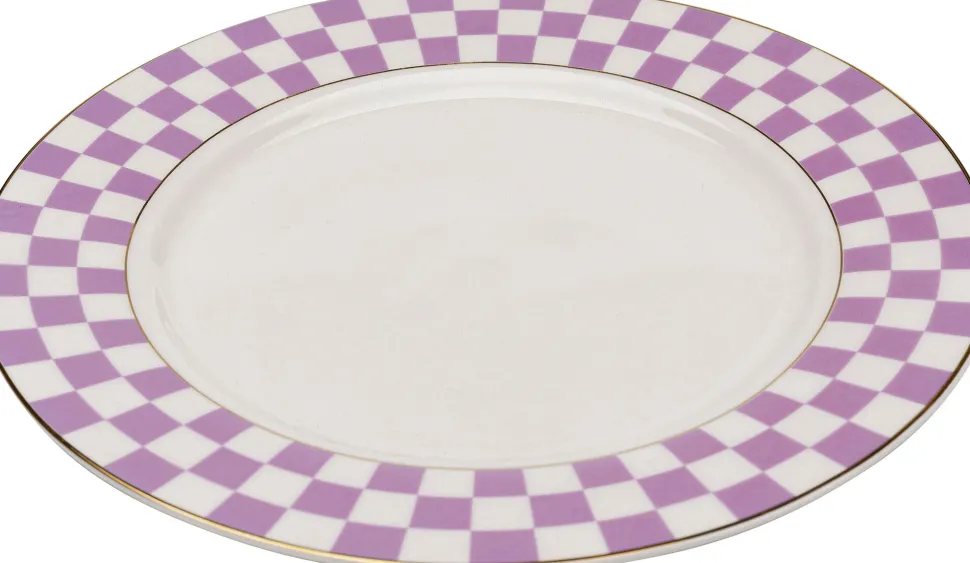 Teller Harlequin Lila Ø21cm