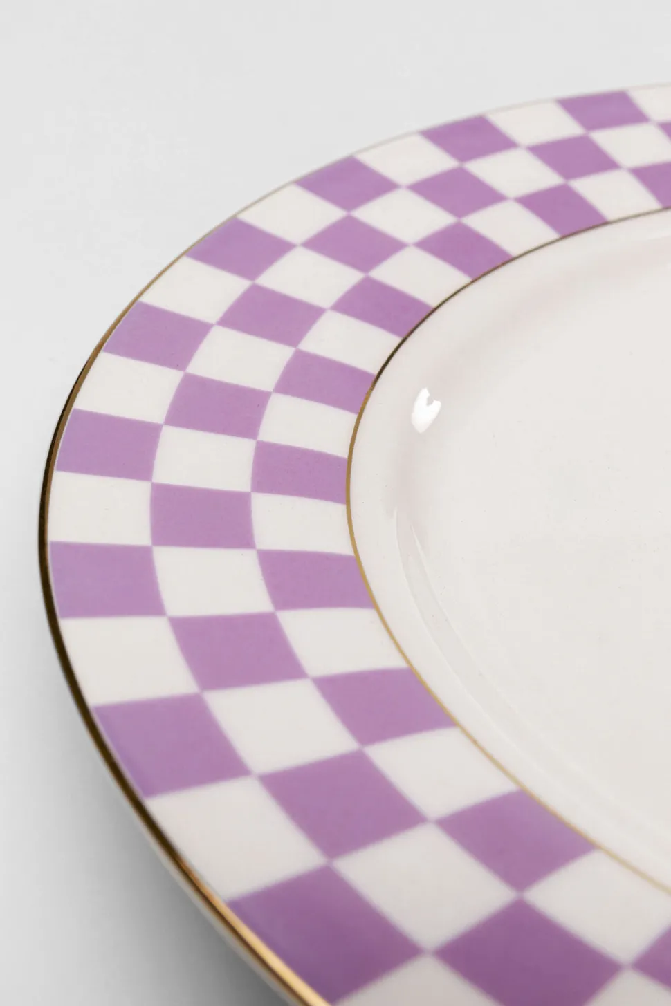 Teller Harlequin Lila Ø21cm