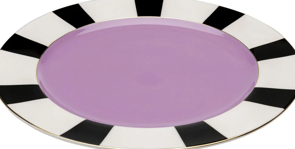 Teller Harlequin Lila Ø31cm