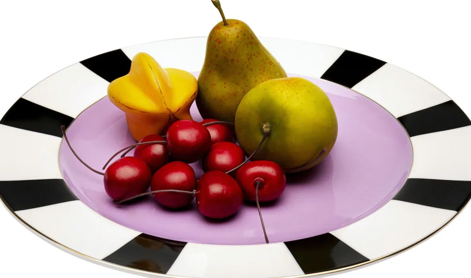 Teller Harlequin Lila Ø31cm