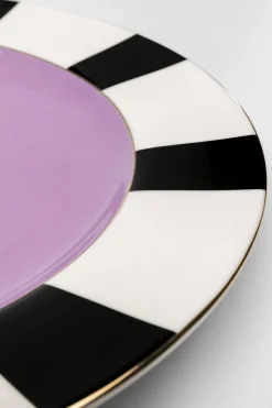 Teller Harlequin Lila Ø31cm