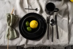 Teller Organic Black Ø20cm