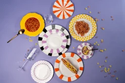 Teller Tief Harlequin Gelb Ø23cm