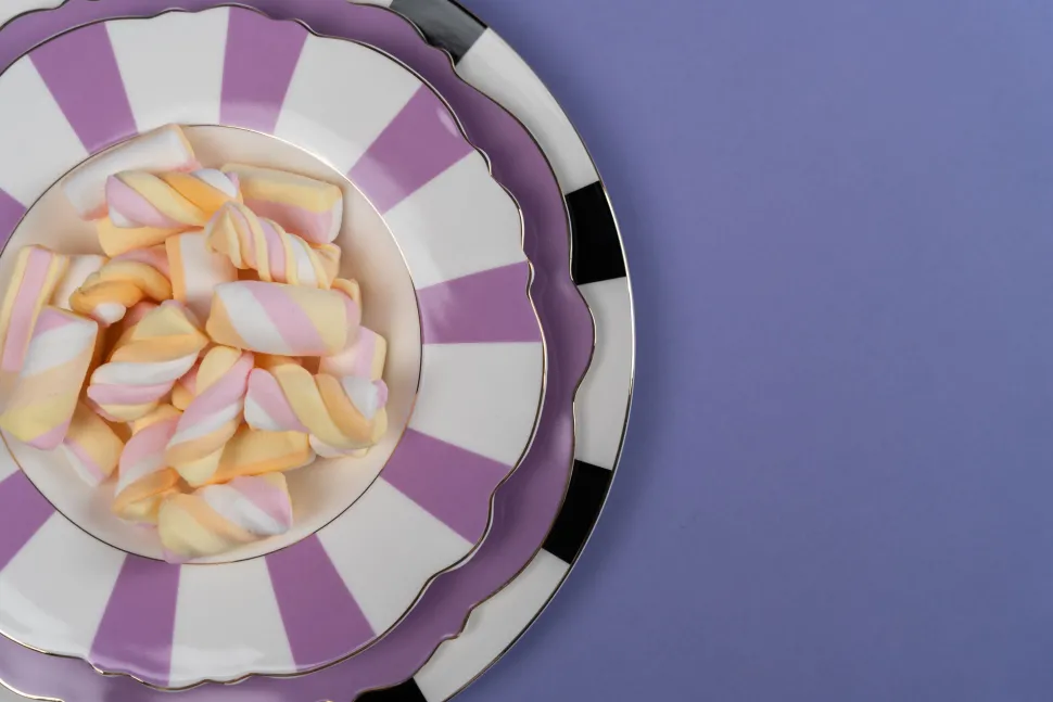 Teller Tief Harlequin Lila Ø23cm