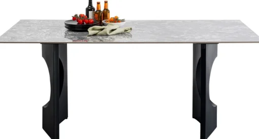 Tisch Bilbao Oho Schwarz 180x90cm