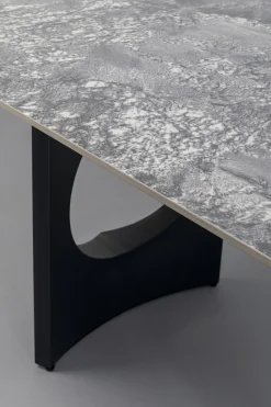 Tisch Bilbao Oho Schwarz 180x90cm