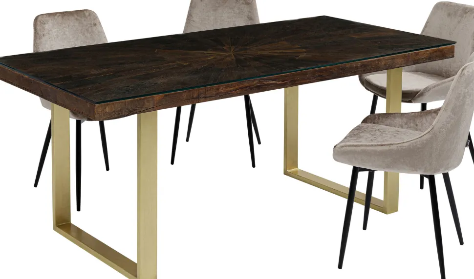 Tisch Conley Brass 180x90cm