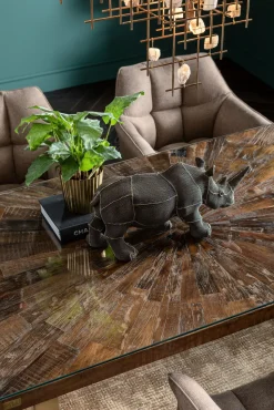 Tisch Conley Brass 180x90cm