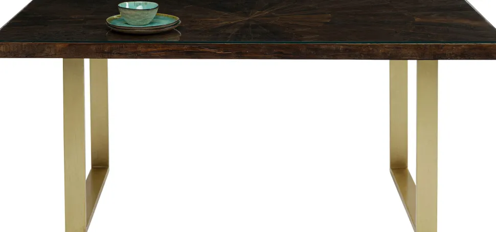 Tisch Conley Brass 180x90cm
