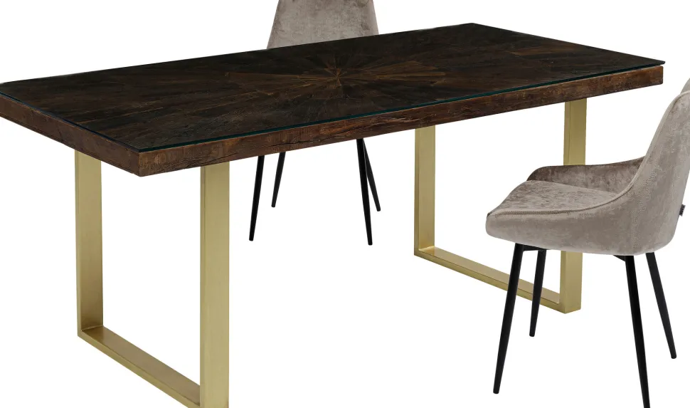 Tisch Conley Brass 180x90cm