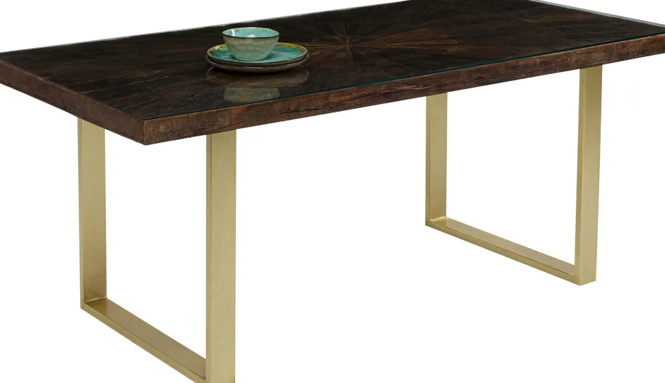 Tisch Conley Brass 180x90cm