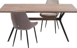 Tisch Downtown Walnuss 100x220cm