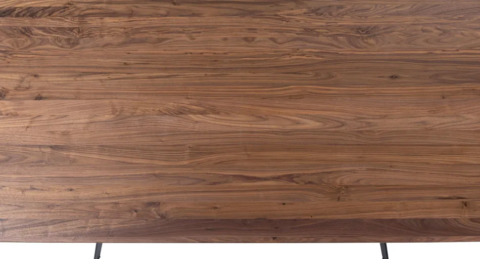 Tisch Downtown Walnuss 100x220cm