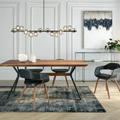 Tisch Downtown Walnuss 180x90cm