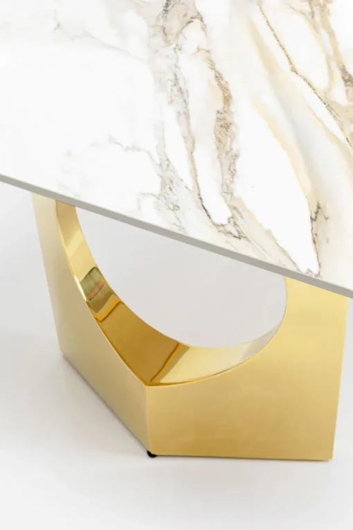 Tisch Eternity Oho Gold Keramik 180x90cm