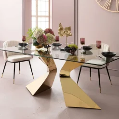 Tisch Gloria Gold 100x200cm