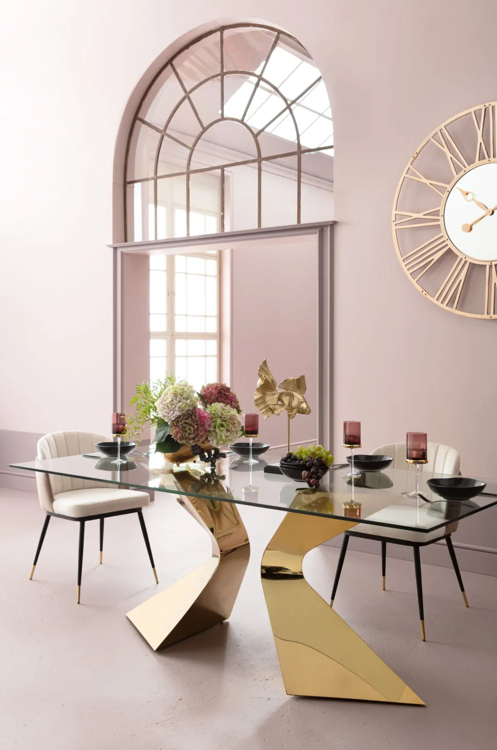 Tisch Gloria Gold 100x200cm