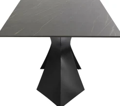 Tisch Gloria Schwarz Keramik Schwarz 200x100cm