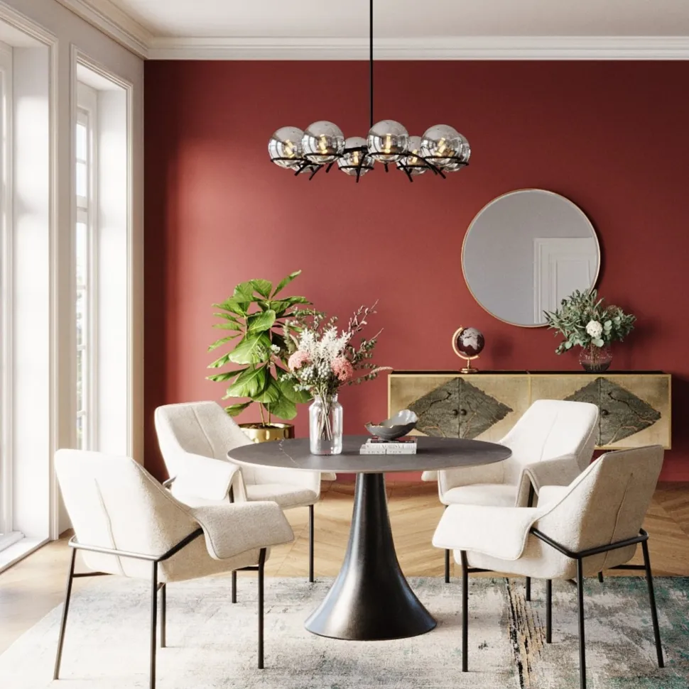 Tisch Grande Possibilita Schwarz Ø120cm